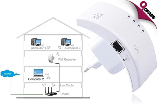 From QR79 Improve Your Coverage with a Wireless Wi-Fi Range Extender! (Up to QR258 Value)